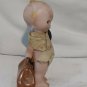 Old ANTIQUE PORCELAIN "KEWPIE" - with umbrell miniature