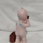 Old ANTIQUE PORCELAIN "KEWPIE" - SWEEPING WITH A BROOm miniature