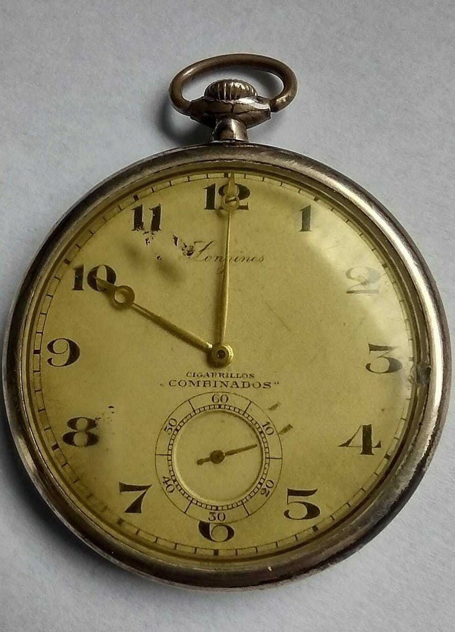 Longines Pocket watch collection, Combinados cigarettes. it does not wor