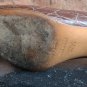 PRADA ,vintage old women's shoes with heels,brown cow leather Italian