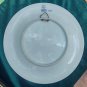 Royal Copenhagen old blue porcelain plate 1864, 1914