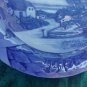 Royal Copenhagen old blue porcelain plate 1864, 1914