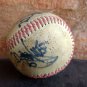 signed, autographed collection  old baseball, I don't know who signs