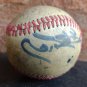 signed, autographed collection  old baseball, I don't know who signs