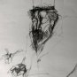 ink drawing Martinez Howard Argentine artist  painter 1959