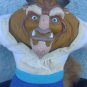Old  Vintage stuffed doll old beast applause brand Disney TM, Beauty and the bea