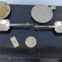 Old Precision Balance scale Argentina Laboratory Old Pharmacy Consult Stock