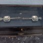 Old Precision Balance scale Argentina Laboratory Old Pharmacy Consult Stock
