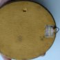 Antique Hand painted   on celluloid with frame  signed Silver FREE SHIPPING
