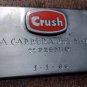 Old Plaque, 900 Silver Medal Carrera Del Siglo year 1966, Crush FREE SHIPPING