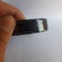 VINTAGE Michaela Frey  Old enamel cuff bracelet, black background. FREE SHIPPING