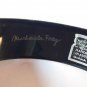 VINTAGE Michaela Frey  Old enamel cuff bracelet, black background. FREE SHIPPING