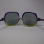 vintage   sunglasses   70's violet and yellow FREE SHIPPING