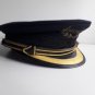 old  collection hat cap train guard inspector  Argentine uniform  aprox