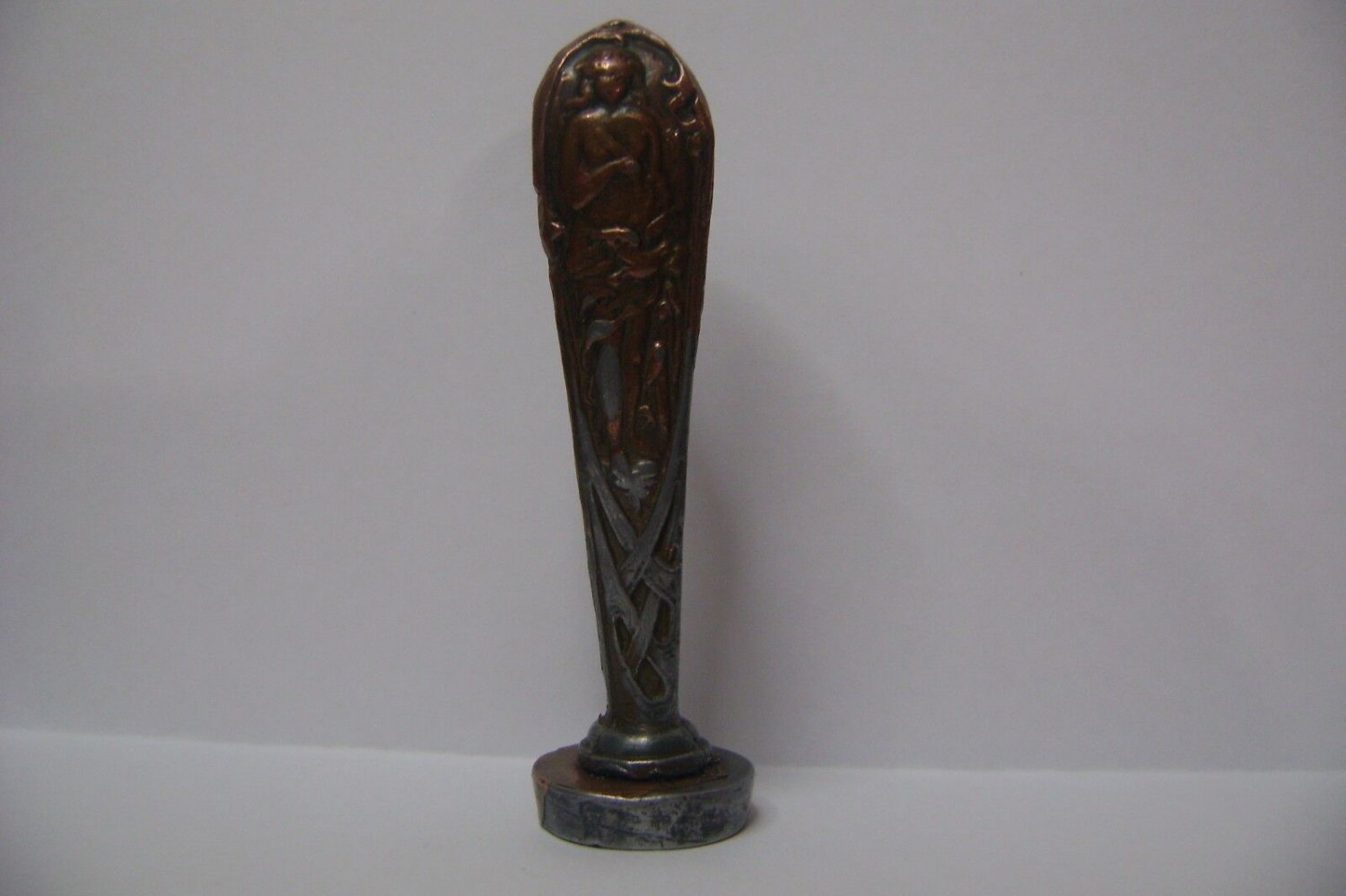 vintage old Art nouvae wax seal XIX Century
