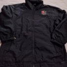 old Black football jacket Windbreaker Club Newell's of Argentina Topper Xl
