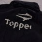 old Black football jacket Windbreaker Club Newell's of Argentina Topper Xl