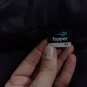 old Black football jacket Windbreaker Club Newell's of Argentina Topper Xl