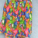 vintage, colorful skirt. Diabolo brand, Argentina. 70´s