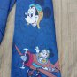 vintage corbata Tie mickey mouse  Aviator tie michelangelo brand FREE SHIP