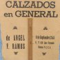 old  fan Argentina advertising 40s mirta legrand F.C.C.A railway