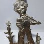 old Pair bedroom table lamps Bronze Solid Children 50s