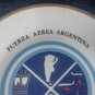 old  porcelain plate plato Argentine Air Force, Air Regions Command