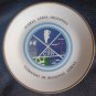 old  porcelain plate plato Argentine Air Force, Air Regions Command