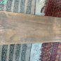 Chinese carved wood fragment, hand painted  20 cm x 54 cm