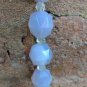Old Antique Light Blue Faceted Opaline Necklace Consult Stock