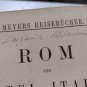 2 Book Rom und Mittel Italien I y II 1875 Dr Gsell-fells
