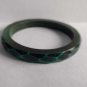 vintage Green  bakelite bangle bracelet, very cute,