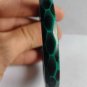 vintage Green  bakelite bangle bracelet, very cute,
