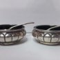 vintage  sterling silver 925  pair recipes  salt Argentina