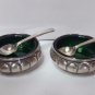 vintage  sterling silver 925  pair recipes  salt Argentina