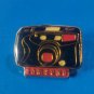 Vintage Old brooch pin Samsung camera FREE SHIPPING