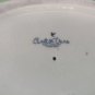 old ceramic pottery center. Carlton Ware Green color with flowers