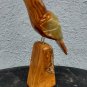 Bird Carved In Onyx Stone, Argentinian Consult Stock
