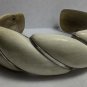 Carved Bull Horn Bracelet With Silver argentina beige colors Consult Stock