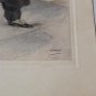 engraving orig . edouard Chimot  Orig colors 1937  aprox  Paris
