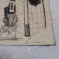 vintage ink  drawing caricatura  Raul Alfonsin goalkeeper  .by  Raul Perrone
