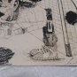 vintage ink  drawing caricatura  Raul Alfonsin goalkeeper  .by  Raul Perrone