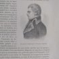 old print engraving years America 1896 Venezuelan General Francisco Miranda