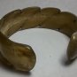 Carved Bull Horn Bracelet With Silver argentina Consult Stock