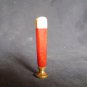 vintage bakelite seal  art deco red color and beige