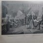 old print  engraving years America1896 declaration of independence EEUU 1776