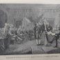 old print  engraving years America1896 declaration of independence EEUU 1776