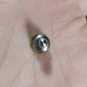 old pinback Rotary International blue enamel