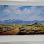 old poster print home seet home Antonio Mendoza signed 1995