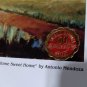 old poster print home seet home Antonio Mendoza signed 1995
